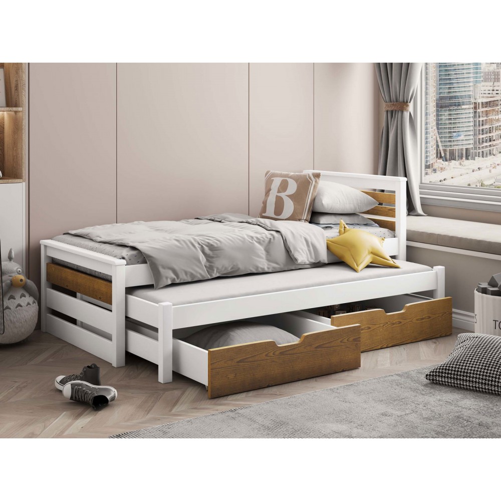 Παιδικό κρεβάτι Calwin-Leuko- Drus-90 x 200