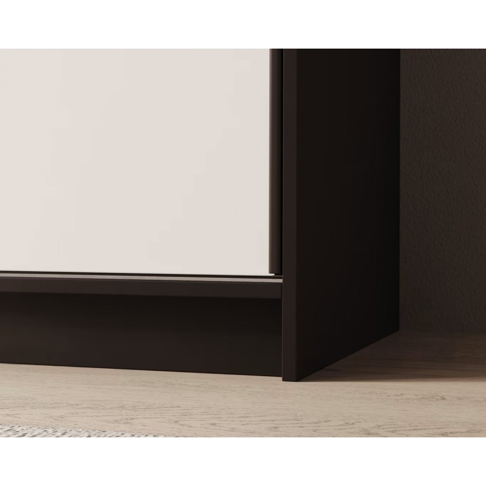 Ντουλάπα Belfast 120 συρόμενη-Mauro-Leuko 120x58x200
