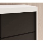 Ντουλάπα Flux 100 συρόμενη-Leuko-Mauro 100x58x200