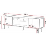 Έπιπλο τηλεόρασης Aleska-Mauro