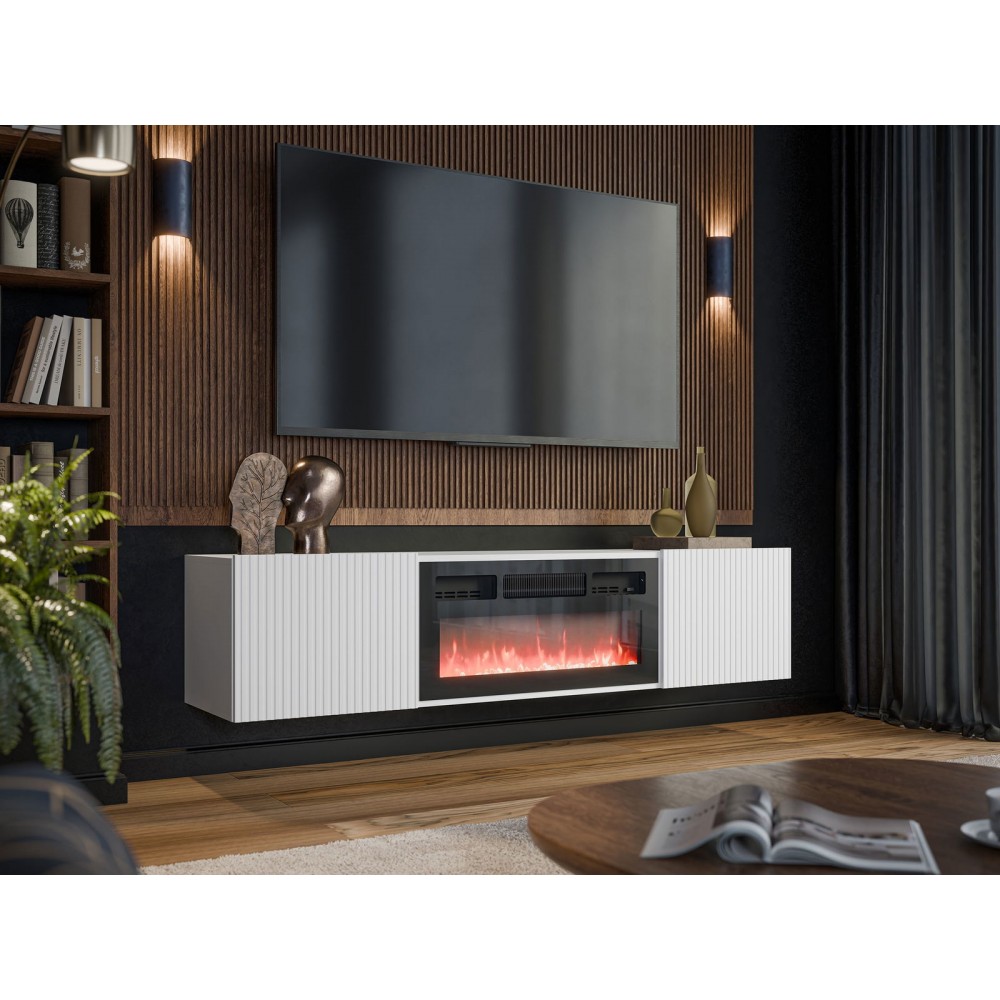 Έπιπλο τηλεόρασης Aleska-Leuko