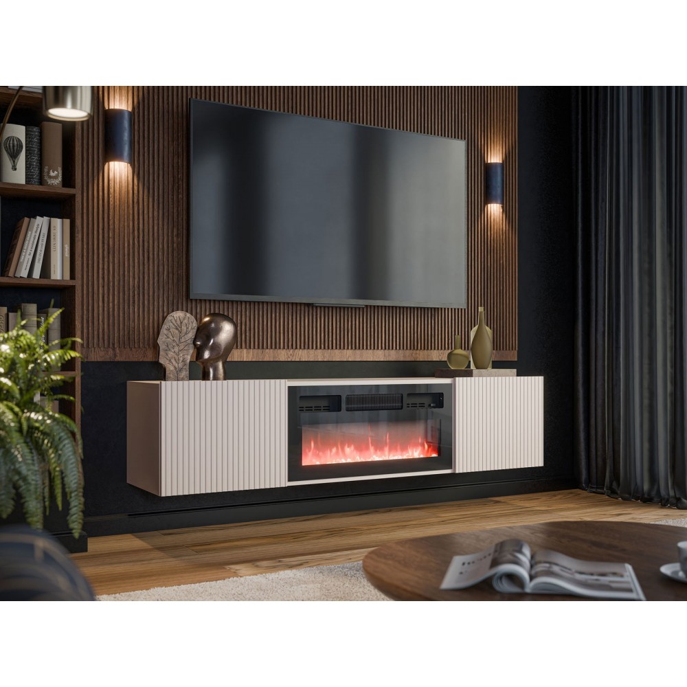 Έπιπλο τηλεόρασης Aleska-Cashmere