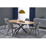 Επεκτεινόμενο τραπέζι Acordia 120x120x75