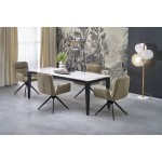 Επεκτεινόμενο τραπέζι Felicia-Leuko 141x81x76