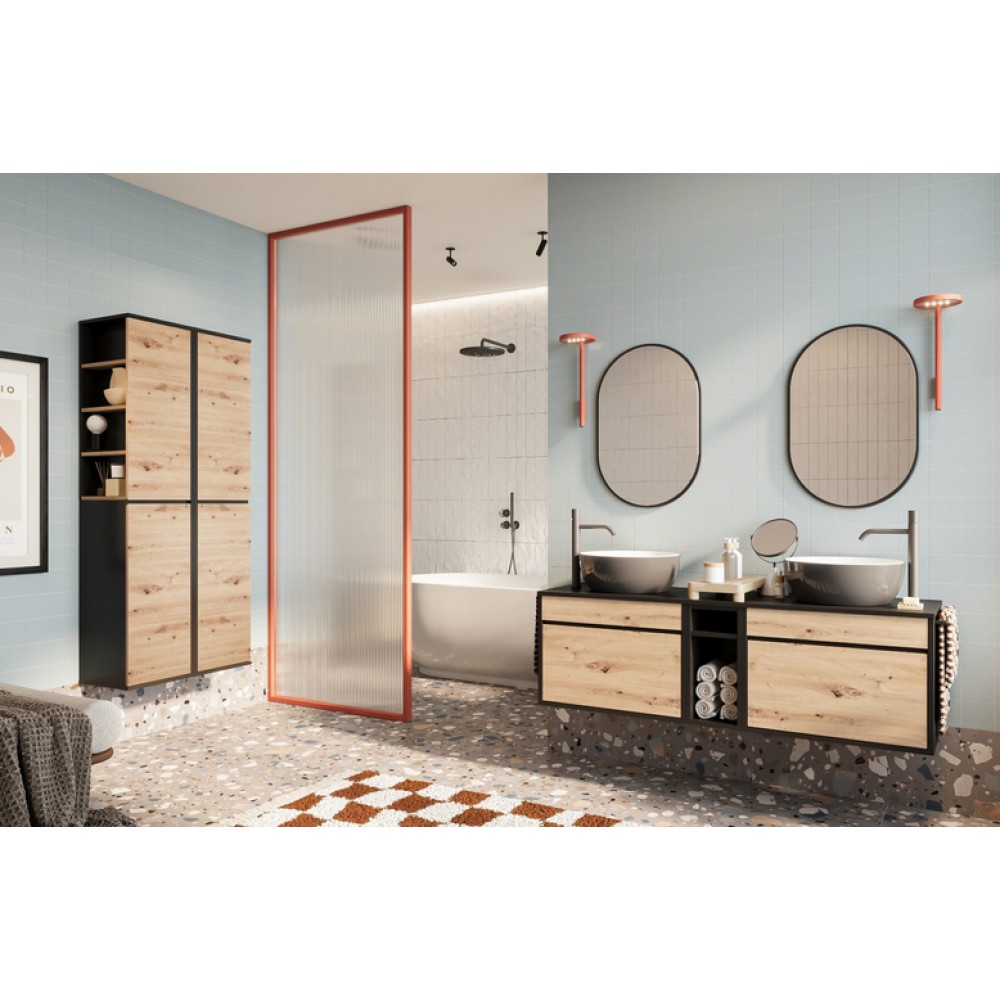 Κρεμαστή στήλη μπάνιου Timber