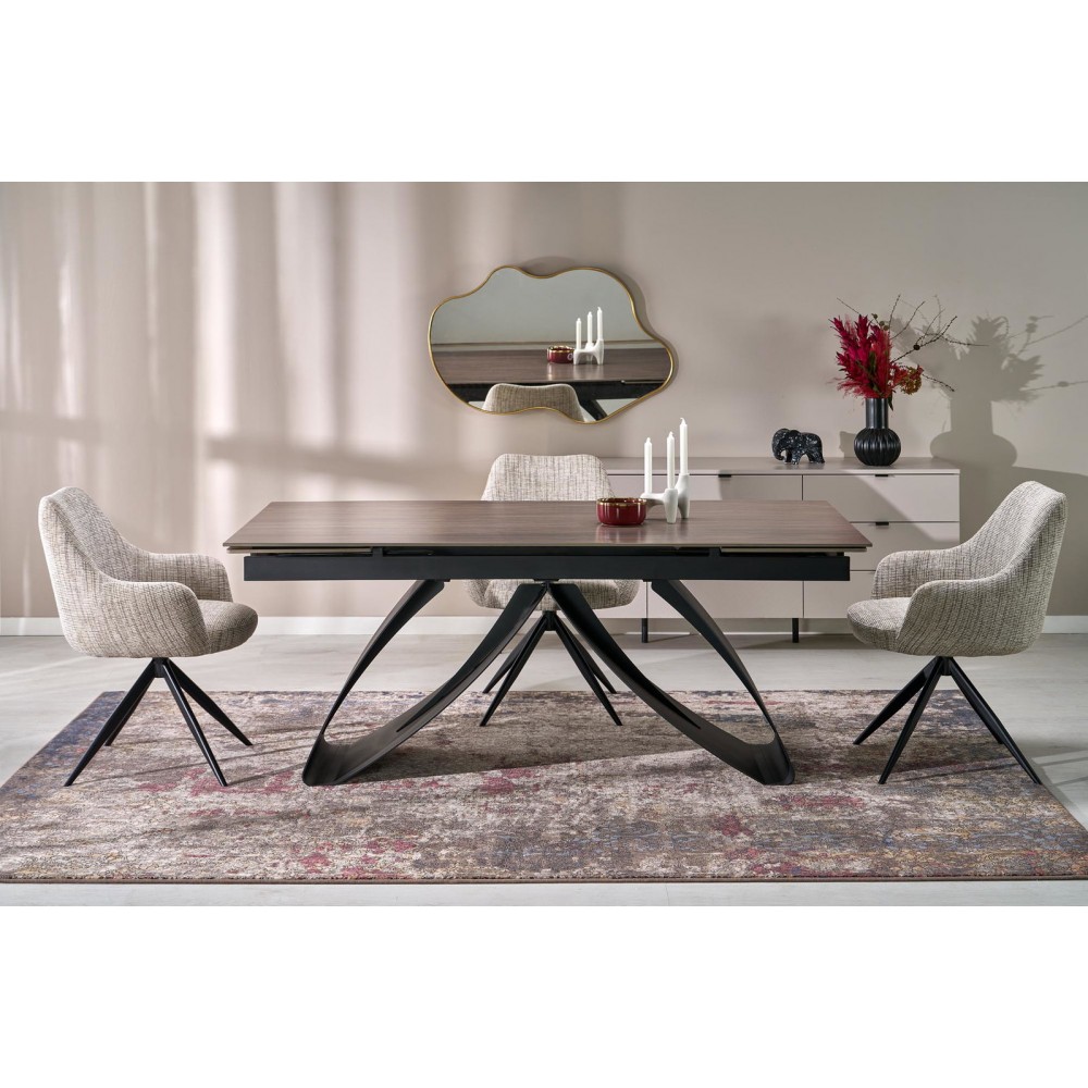 Επεκτεινόμενο τραπέζι Hila-Karudi 180x90x75