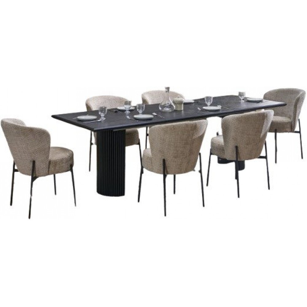 Επεκτεινόμενο τραπέζι Bolero 160x90x76