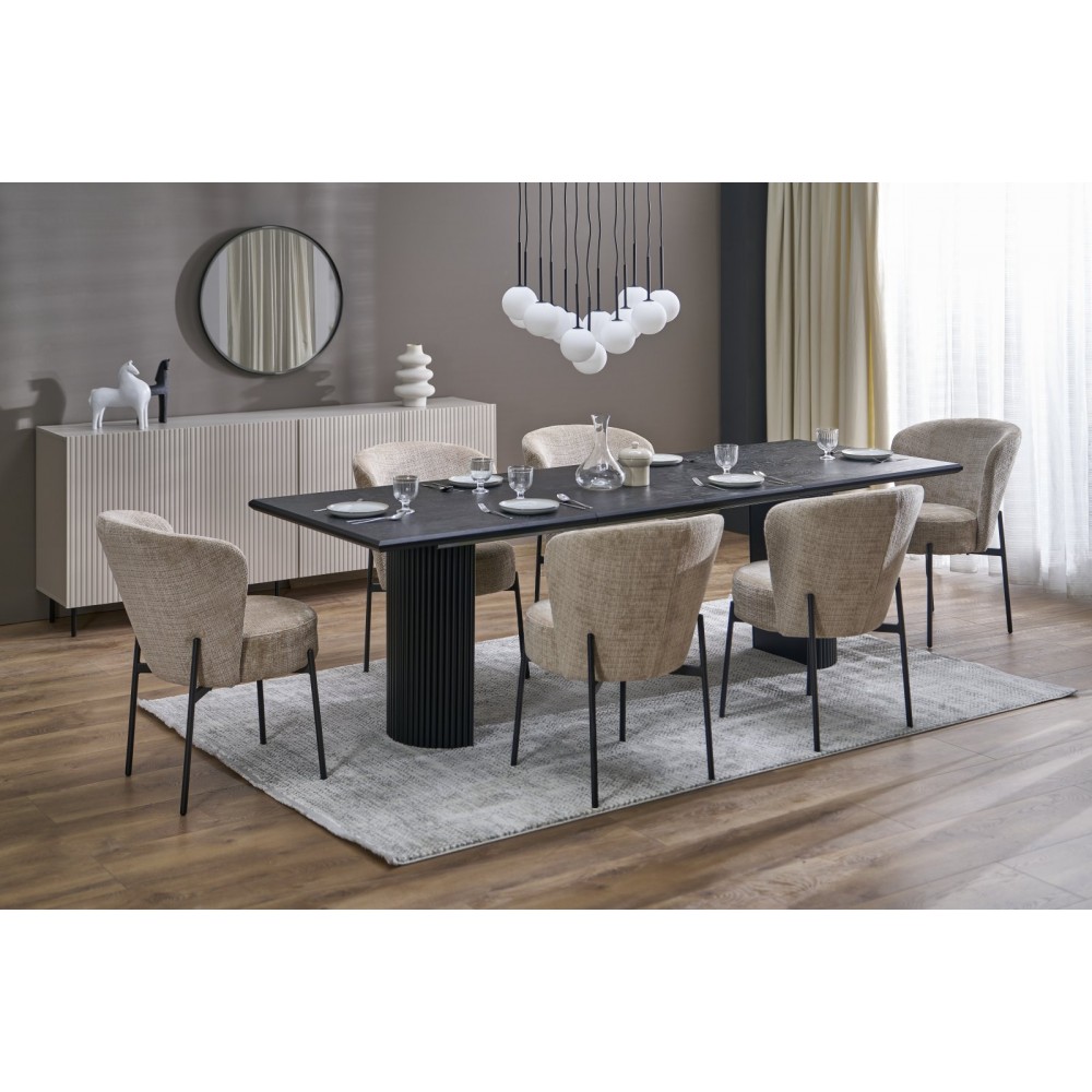 Επεκτεινόμενο τραπέζι Bolero 160x90x76