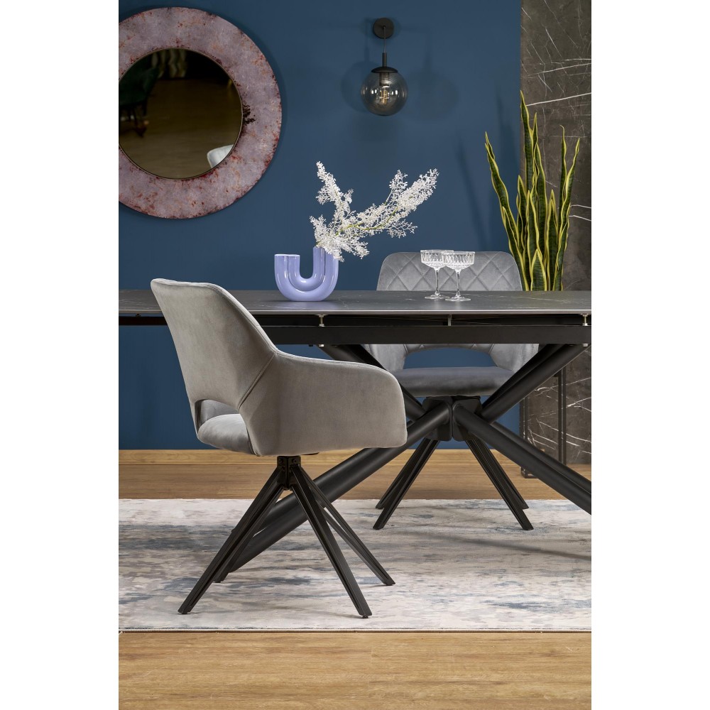 Επεκτεινόμενο τραπέζι Victor I 160x90x75