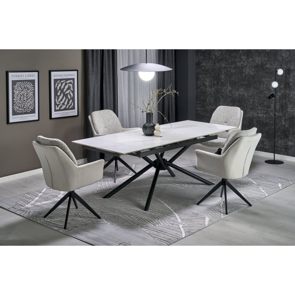 Επεκτεινόμενο τραπέζι Victor I-Leuko 160x90x75