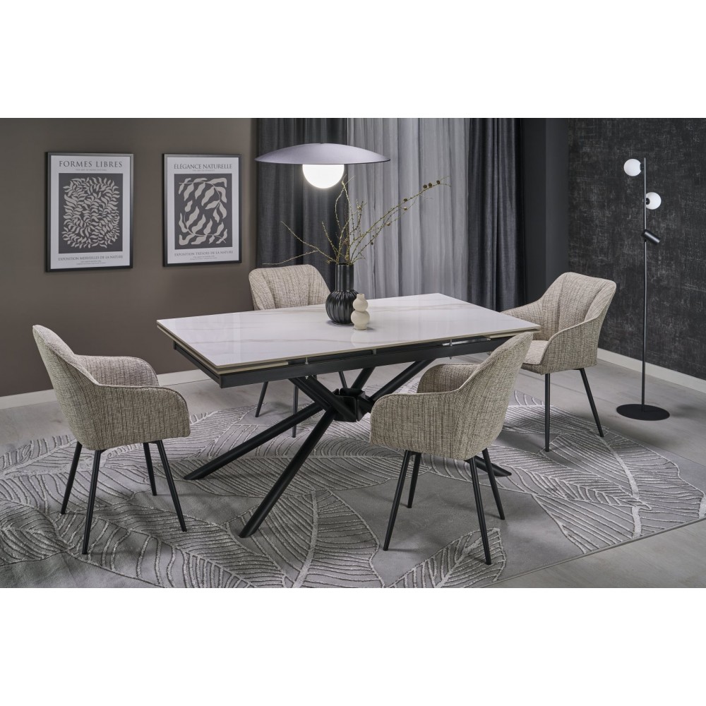 Επεκτεινόμενο τραπέζι Victor I-Leuko 160x90x75