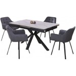Επεκτεινόμενο τραπέζι Plato 140x85x76