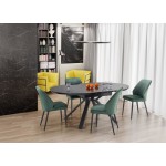 Επεκτεινόμενο τραπέζι Eltigo 130x130x76