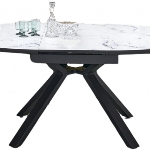 Επεκτεινόμενο τραπέζι Eltigo-Leuko 130x130x76