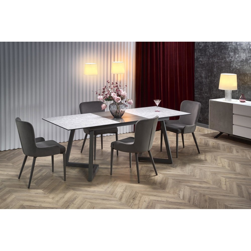 Επεκτεινόμενο τραπέζι Tino 160x90x76