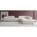 Γωνιακός καναπές Fubu L-Εκρού-Δεξιά