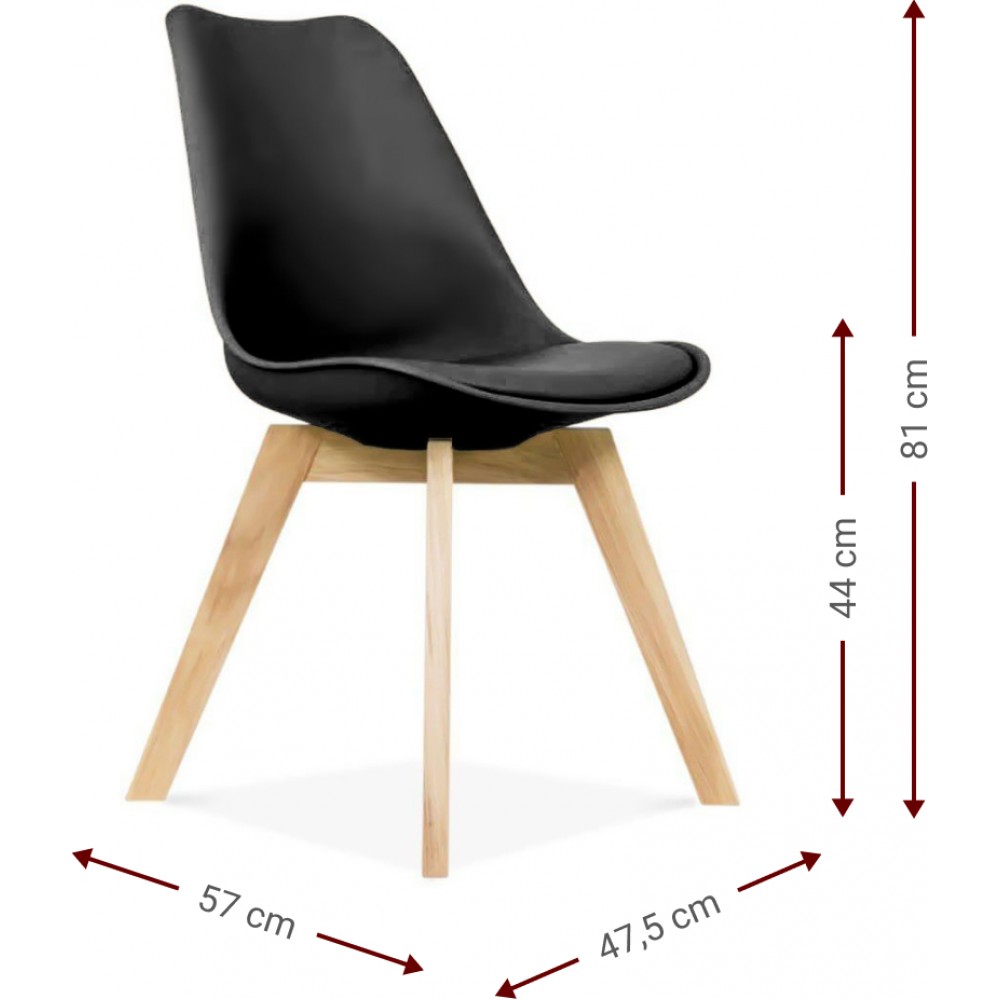 Καρέκλα Fiona KD-Leuko