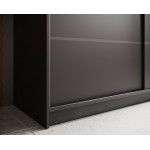 Ντουλάπα Verano 180 συρόμενη -Mauro 180x58x215