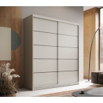 Ντουλάπα Verano 180 συρόμενη -Cashmere 180x58x215