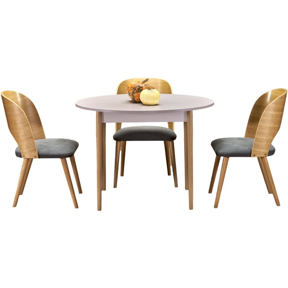 Επεκτεινόμενο τραπέζι Pico-Cashmere 102x102x75