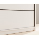 Ντουλάπα Shelvia 180 συρόμενη -Leuko 180x58x215