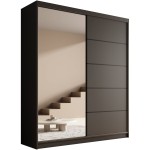 Ντουλάπα Shelvia 180 συρόμενη -Mauro 180x58x215
