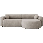 Γωνιακός καναπές Nicelo-Gkri Anoixto