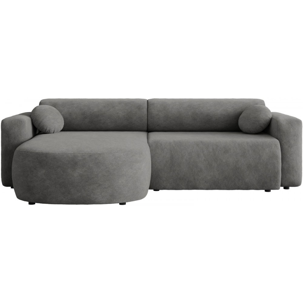 Γωνιακός καναπές Nicelo-Gkri Skouro