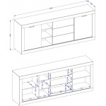 Μπουφές Windsor 2D3S
