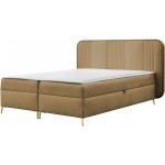 Επενδυμένο κρεβάτι Fandy-Mpez Skouro-160 x 200