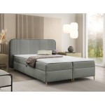 Επενδυμένο κρεβάτι Fandy-Gkri-140 x 200