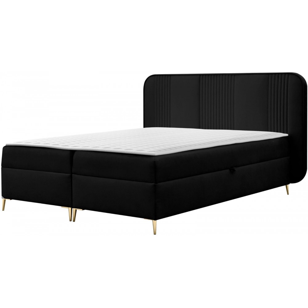 Επενδυμένο κρεβάτι Fandy-Mauro-160 x 200