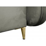 Επενδυμένο κρεβάτι Fandy-Gkri Anoixto-120 x 200