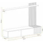 Σύνθετο σαλονιού Solar-Cashmere