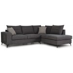 Γωνιακός καναπές Hannah-Gkri Skouro-Δεξιά