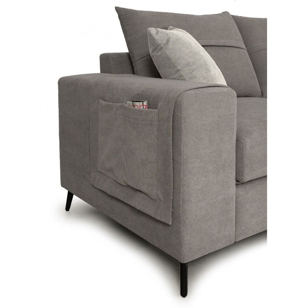 Γωνιακός καναπές Hannah-Gkri-Αριστερή