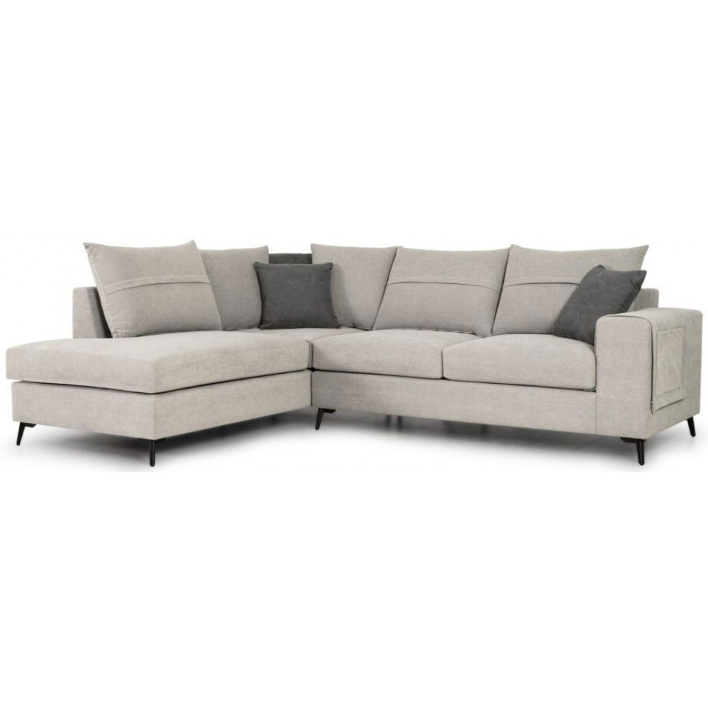 Γωνιακός καναπές Hannah-Ekrou-Αριστερή