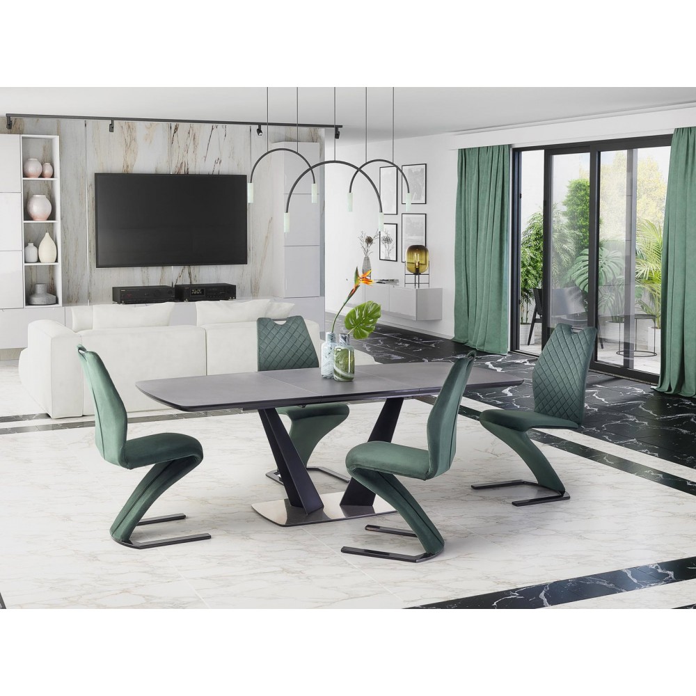 Επεκτεινόμενο τραπέζι Angor 160x90x76