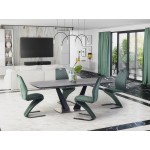 Επεκτεινόμενο τραπέζι Angor 160x90x76