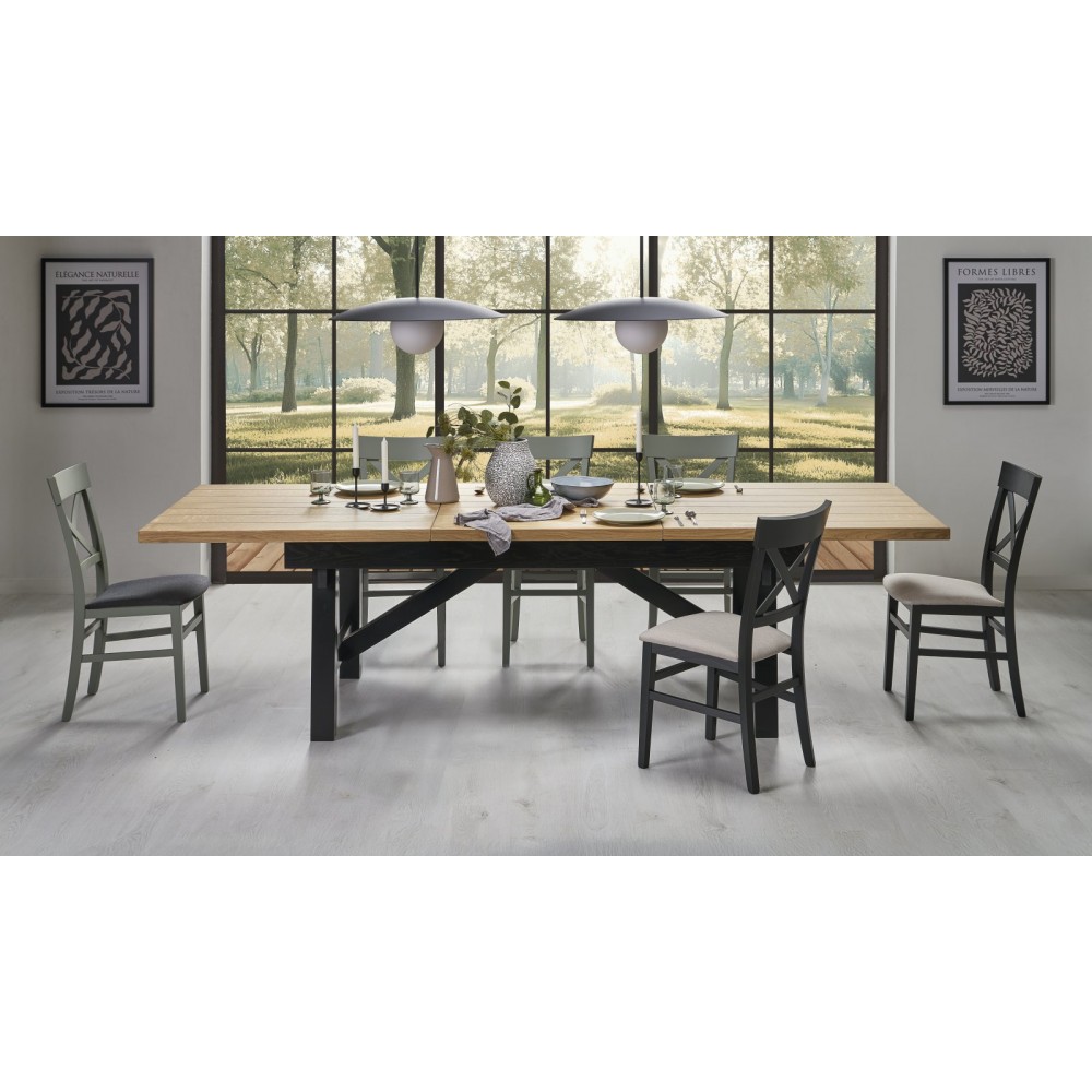 Επεκτεινόμενο τραπέζι Fiera 200x100x77