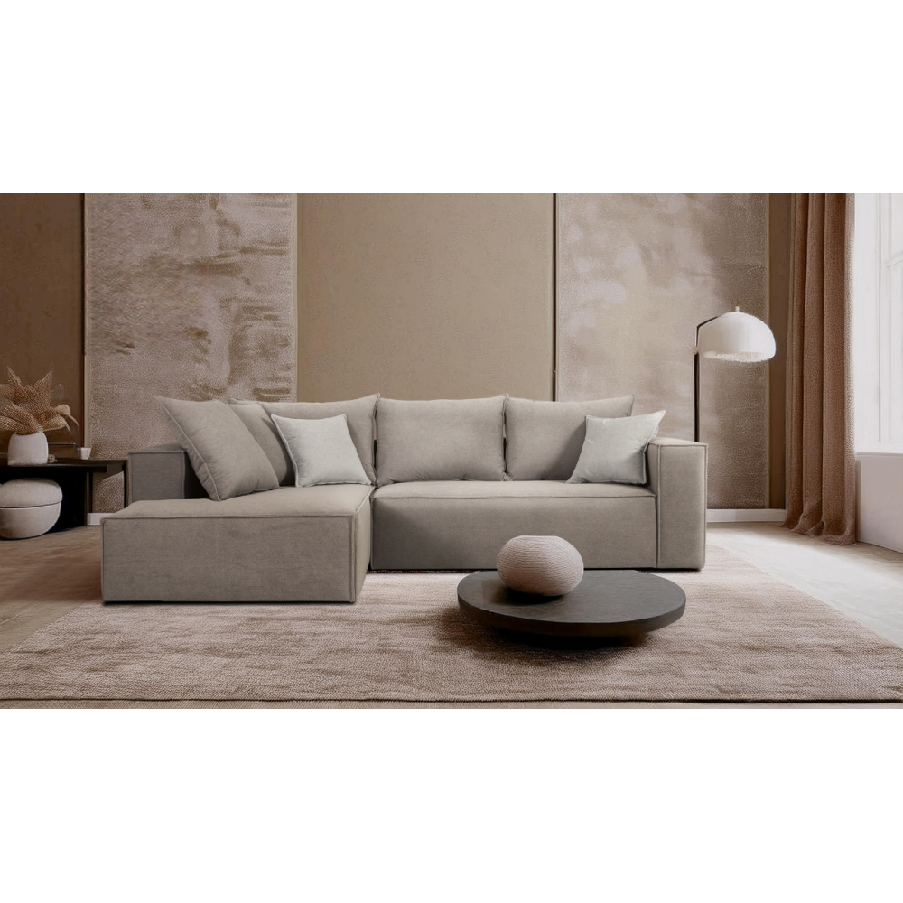 Γωνιακός καναπές Opalin-Gkri-Αριστερή