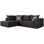 Γωνιακός καναπές Opalin-Gkri Skouro-Αριστερή