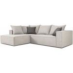 Γωνιακός καναπές Opalin-Ekrou-Αριστερή