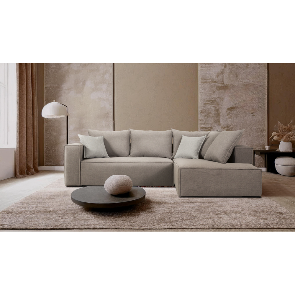 Γωνιακός καναπές Opalin 280x205x103