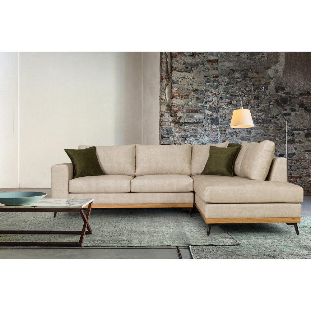 Γωνιακός καναπές Rotondo -Mpez-Δεξιά