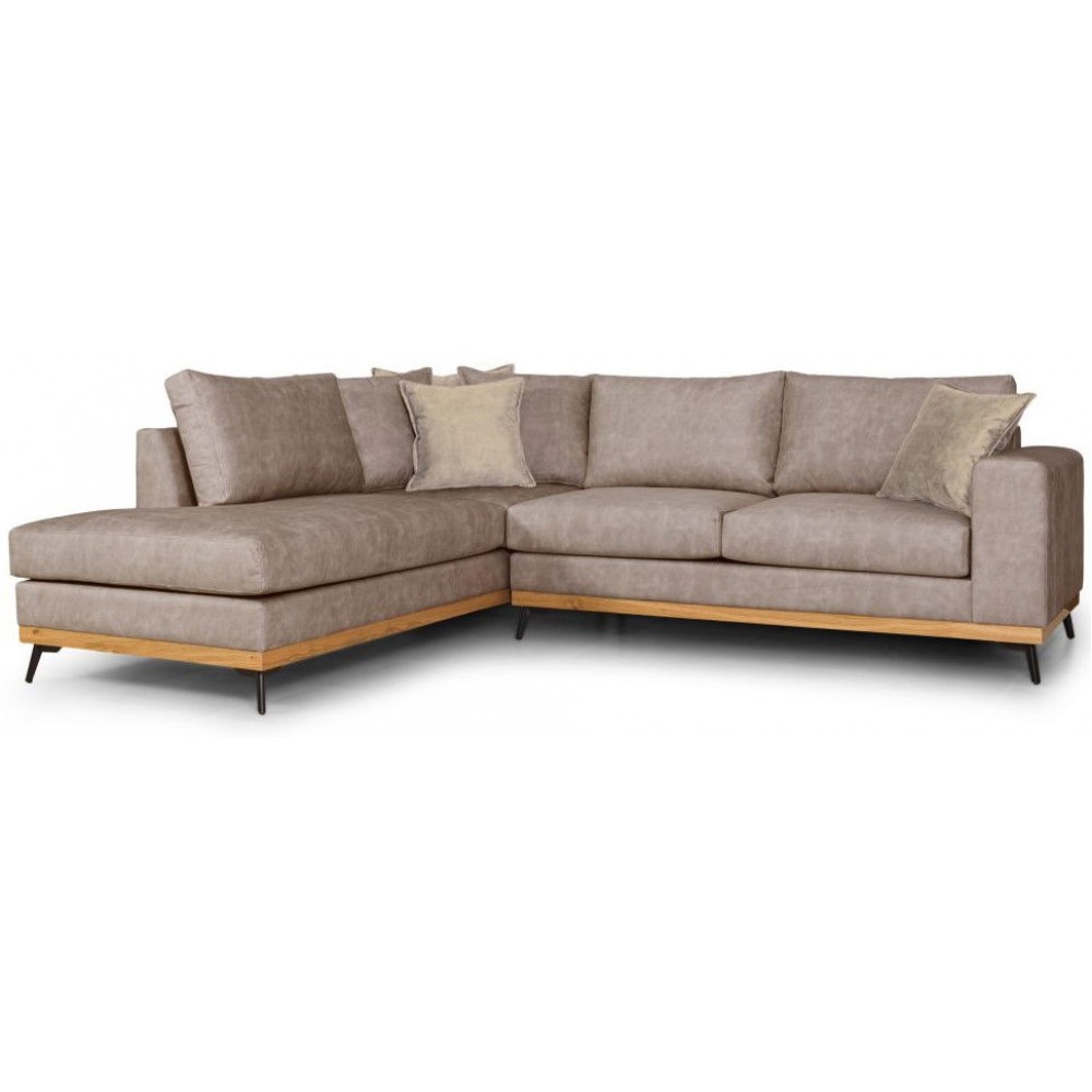 Γωνιακός καναπές Rotondo -Mpez Skouro-Αριστερή