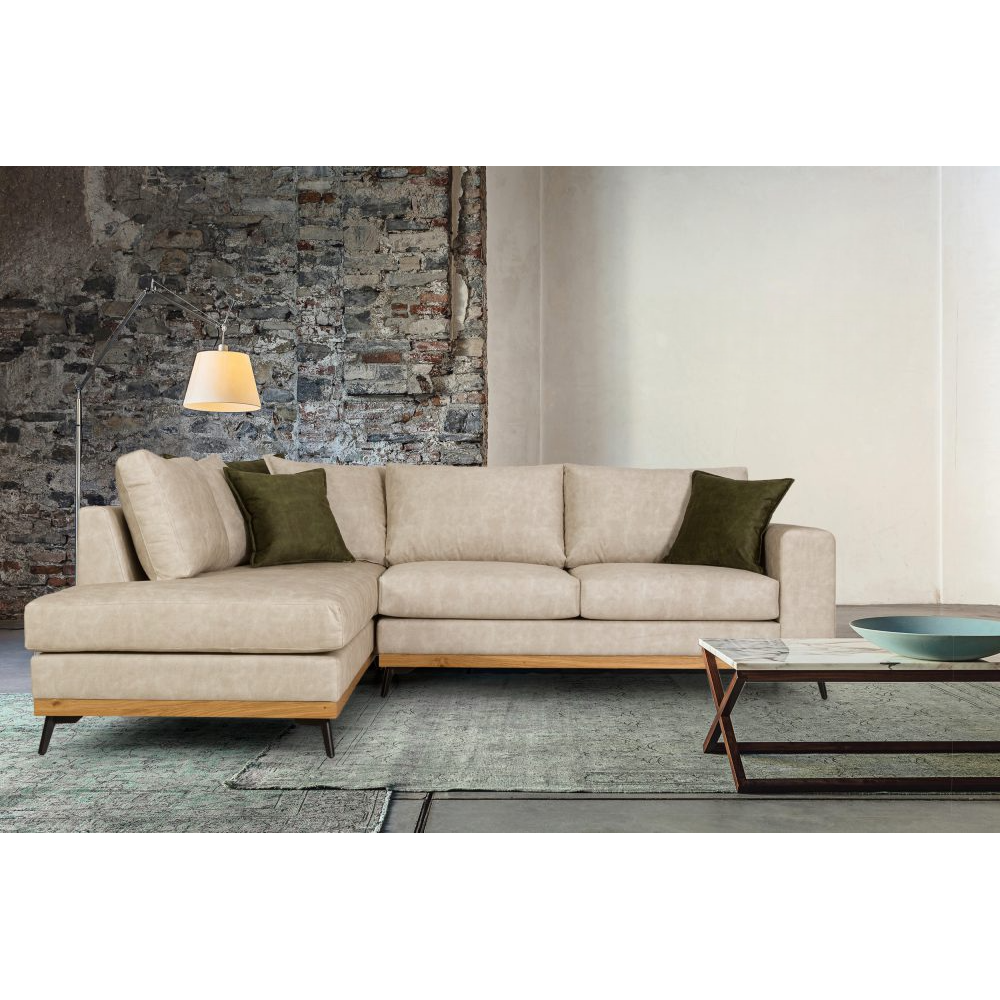 Γωνιακός καναπές Rotondo -Kyparissi-Αριστερή