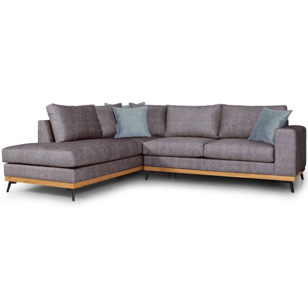 Γωνιακός καναπές Rotondo -Gkri-Αριστερή