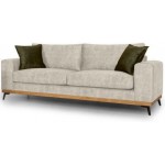 Καναπές Dysine τριθέσιος-Krem