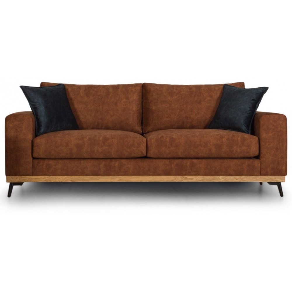 Καναπές Dysine τριθέσιος-Krem